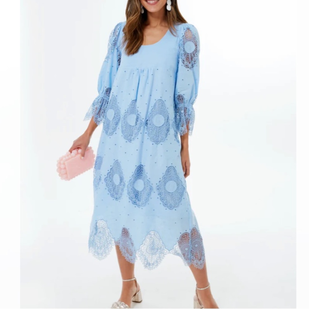 Forget Me Not Blue Lace Ashlyn Dress
TUCKERNUCK - Picture 2 of 9